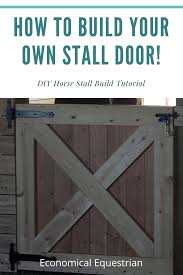 This was a quality wood piece to begin with, which helped the paint project. How To Build A Dutch Stall Door Cheap Diy Stall Door