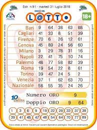 Nella storia del lotto, ma ancora oggi, molti appassionati hanno dedicato tempo allo studio dei numeri, cercando metodi e teorie per vincere al lotto. Estrazioni Lotto E Superenalotto Di Oggi Martedi 31 Luglio I Numeri Vincenti E Le Quote