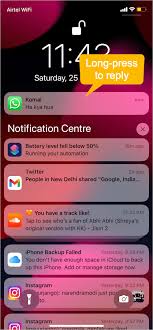 Wickr me and wickr pro both have the added security of leaving messages locked when you receive them. Ios 15 How To Reply To Messages From Lock Screen On Iphone