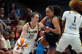 Caitlin Clark and Angel Reese drive historic 3.3 million WNBA audience in  Fever vs. Sky game | Marca