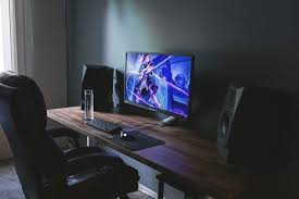 Need Help With Ikea Karlby Desk Computer Setup Room Setup Desktop Setup