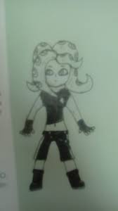 So i thought i share with you an easy way of drawing on the switch. Draw Of An Octoling From Splatoon 2 Album On Imgur