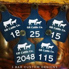 Custom Ear Tags For Cattle And Other Livestock Ear Tag Cattle Tags Cow Calf