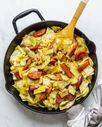 7 30 Minute High Protein Dinner Recipes Under 400 Calories In 2020 Kielbasa And Cabbage Kielbasa Keto Dinner