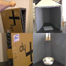Building recording booth for vocal isolation and acoustic guitar 12. Portable Mini Vocal Booth 8 Steps With Pictures Instructables