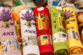 Each design of the towel is authentic and represents a traditional scene from provence. Nice France May 16 2014 Kitchen Towels Under The Well Known Stock Photo Picture And Royalty Free Image Image 33857718