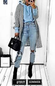 Hoodie Coat 2018 2019 Otono Invierno Outfits In 2019 Pinterest Fashion Style And Winter Fashion Outfits Street Style Fall Outfits Street Style Outfit