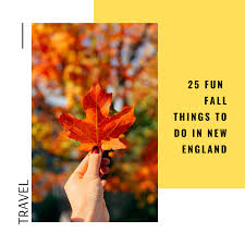 Host a disco dance party, or break out the game boards. 25 Fun Fall Things To Do In New England Cait S Plate