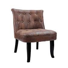 Amazon Com Furmax Dining Chairs Urban Style Fabric Parson Chair Side Chair With Solid Wood Legs Brown Chairs Dining Chairs Chair Side Chairs