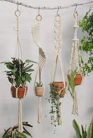 Macrame Plant Hanger Hanging Planter Large Wall Planter Etsy In 2021 Macrame Plant Macrame Plant Hangers Diy Plant Hanger