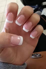 20 acrylic nail ideas worth bringing to your next appointment. Classic French Manicure French Tip Acrylic Nails Gel Nails French French Tip Nails
