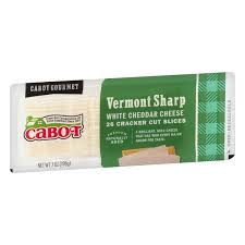 Discover our wide range of award winning, delicious vegan cheese!whether you enjoy it sliced in your sandwiches, spread on your bagel, sprinkled on your pasta or melted in your macaroni and cheese, violife is the alternative that tastes and cooks just like cheese! Cabot Vermont Sharp White Cheddar Cheese Cracker Cut Slices Hy Vee Aisles Online Grocery Shopping