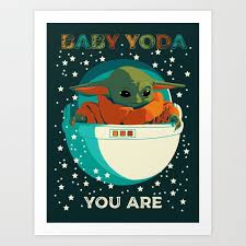 Baby Yoda You Are In 2021 Yoda Art Star Wars Art Star Wars Wallpaper