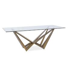 The soft padded structure rests on tapered solid ash legs with open pore tobacco stain or open pore lacquer moka finish. Aston Dining Table Esteta Interiori