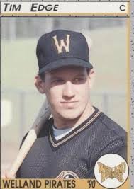 1990 Pucko Welland Pirates Tim Edge Welland Pirates #16