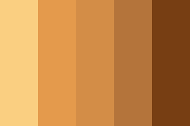 The similarity of colors can be determined by the name or using special formula to calculate distance between different named colors. Almond Color Palette