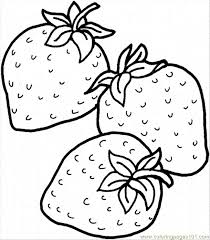 All kids like to play with their sisters and brothers and do fun stuff. Coloring Pages Strawberry 16 Food Fruits Berries Free Coloring Home
