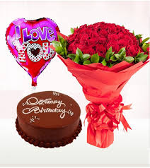 Birthday Cake With Balloons And Flowers Account Suspended
