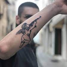 Get some ideas for your next tattoo design by browsing the tattoo gallery. Sakerhetskontroll Kravs Ak47 Tattoo Neck Tattoo For Guys Neck Tattoo