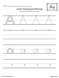 Letter A Tracing And Writing Printable Worksheet Writing Practice Worksheets Writing Practice Letter D Worksheet