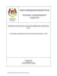 Singkatan dan simbol yang digunakan dalam jadual hendaklah mempunyai erti sebagaimana yang ditunjukkan dalam senarai singkatan dan simbol dalam perintah duti kastam 2017. Pua 20170331 P U A 102eksport