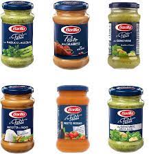 Pesto rosso barilla is ideal with fusilli and is ready to put directly on pasta that has just been drained. Barilla Testpaket Pesto Genovese Calabrese Ricotta E Noci Rosso Rucola Basilico Ebay