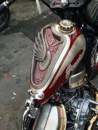 Little Bronze Inlay Bike Tank Motorcycle Tank Bike