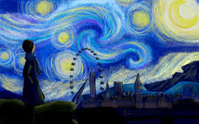 Let S Draw Sherlock Project Based On Starry Night Starry Night Art Starry Night Van Gogh Fall Canvas Painting