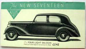 Alvis Seventeen 4 6 Light Saloon 4 Seater Dh 1938 Original Car Sales Brochure In 2020 Cars For Sale Sales Brochures Saloon
