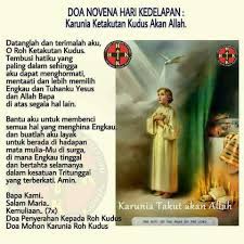 Carilah, maka kamu akan mendapat. Pdkk Olps Novena Roh Kudus Hari Ke 8 Facebook