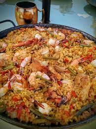 Big Green Egg Paella Biggreenegg Big Green Egg Recipes Green Egg Recipes Big Green Egg Bbq