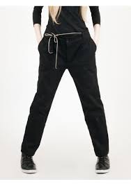 Pantalon velours chaud et chic, pantalon chino, pantalon slim coloré, pantalon droit casual. Pantalon Chino Carotte Noir En Gabardine Bio Ariel Fabrique En France