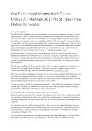 Online file recovery service for word (doc, docx, rtf). Gta 5 Unlimited Money Hack Online Docx Docdroid