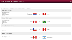 Maybe you would like to learn more about one of these? Seleccion Peruana Fifa Dio A Conocer El Debut En Las Eliminatorias Qatar 2022 Ante Paraguay Fixture Calendario Ricardo Gareca Rpp Noticias