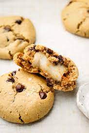 Mochi Stuffed Miso Chocolate Chip Cookies Vegan Gluten Free Okonomi Kitchen Recipe Chocolate Chip Cookies Sugar Free Baking Recipes Mochi Cookie Recipe