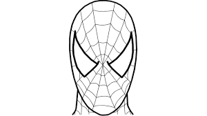 How to draw spiderman's face? Spideman Mask Drawing Easy Mask Drawing For Kids How To Draw Spiderman Mask Youtube