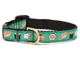 Sushi Cat Collar Up Country Designer Dog And Cat Collars And Accessories