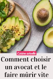 Comment Choisir Un Avocat Et L Astuce Pour Le Faire Murir Plus Vite Bien Manger Recettes De Cuisine Avocat