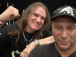 David Ellefson posted pics from rehearsal with Scott Ian Frank Bello Jake E  Lee's Red Dragon Cartel Tom Morello at Ozzy Osbourne Black Sabbath show  rehearsals