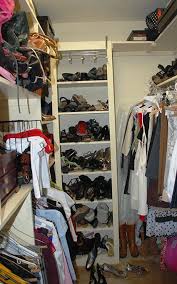 Shoes that don't get worn often can be stored high on a shelf in your closet. Effective Shoe Storage Solutions For Your Closet The Closet Works