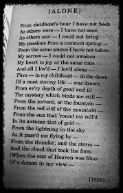 Alone By Edgar Allen Poe God He S Good Edgar Allen Poe Poems Poetry Edgar Allen Poe Poe Quotes