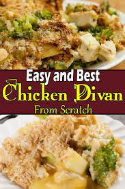 Chicken Divan Easy Chicken Broccoli Divan With Chicken Divan Rice Recipe Chicken Divan Chicken Divan Casserole Easy Dinner