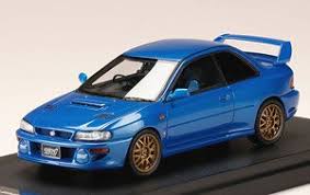 Search, discover and share your favorite initial d subaru gifs. Subaru Impreza 22b Sti Version Gc8 Kai Sonic Blue Mica Diecast Car Hobbysearch Diecast Car Store