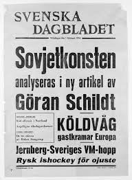 Hvorfor ser du denne annonsen. Svenska Dagbladets Lopsedel Om Goran Schildts 1954 Svenska Litteratursallskapet I Finland Finna Fi