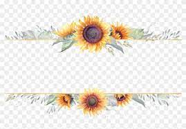 Free Free 107 Clipart Transparent Sunflower Border Png SVG PNG EPS DXF File