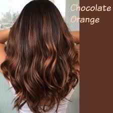 Chocolate Orange Mocha Color Hair Mocha Hair Hair Color Formulas