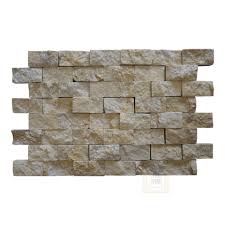 Split face tiles in stone and wood from bluesky stone. Split Face Limestone Mosaic Tiles Pisa Stone
