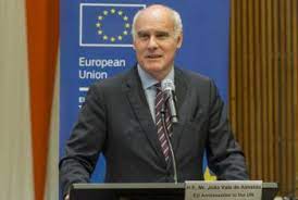 He had to come through challenges. Joao Vale De Almeida Onu News