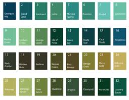 55 Studious Paint Colour Chart With Names