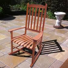 Wood Rocking Chair Front Porch Rocker Indoor Outdoor Patio Deck Chairs Furniture Merryproducts Wood Rocking Chair Rocking Chair Front Porch Furniture Chair